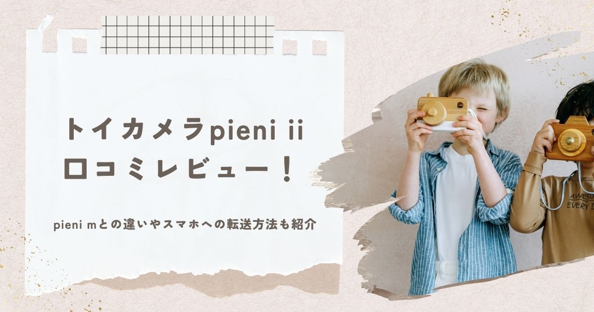 トイカメラ pieni ii 口コミレビュー
